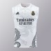 24/25 Real Madrid Training White Gray Jersey Kit Sleeveless (Vest + Short)-3100894