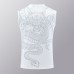 24/25 Real Madrid Training White Gray Jersey Kit Sleeveless (Vest + Short)-3100894