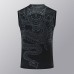 24/25 Real Madrid Training Black White Jersey Kit Sleeveless (Vest + Short)-6322837