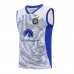 24/25 Inter Milan Training White Blue Jersey Kit Sleeveless (Vest + Short)-9258668