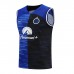 24/25 Inter Milan Training Black Blue Jersey Kit Sleeveless (Vest + Short)-9490850