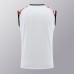 24/25 Manchester United M-U Training White Jersey Kit Sleeveless (Vest + Short)-6967373