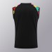24/25 Manchester United M-U Training Black Jersey Kit Sleeveless (Vest + Short)-5975517