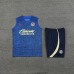24/25 America Training Nvay Blue Jersey Kit Sleeveless (Vest + Short)-9206531