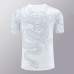 24/25 Real Madrid Training White Gray Jersey Kit short Sleeve (Shirt + Short)-3380774