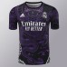 24/25 Real Madrid Training Black Purple Jersey Kit short Sleeve (Shirt + Short)-6583367