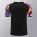 24/25 Manchester United M-U Training Black Jersey Kit short Sleeve (Shirt + Short)-663839