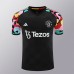 24/25 Manchester United M-U Training Black Jersey Kit short Sleeve (Shirt + Short)-663839