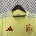2024 Spain Away Yellow Jersey Kit short sleeve-4156259