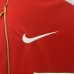 Retro kids 06/07 Manchester United M-U Home Red White Kids Jersey Kit short Sleeve (Shirt + Short)-6881596