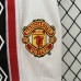 Retro kids 98/99 Manchester United M-U Home Red White Kids Jersey Kit short Sleeve (Shirt + Short)-7534339
