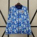 2024 England Trench Coat Reversible Blue Windbreaker Long Sleeve-8725315