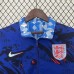 2024 England Trench Coat Reversible Blue Windbreaker Long Sleeve-8725315