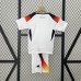 2024 Kids Germany Home White Kids Jersey Kit short Sleeve (Shirt + Short)-3351811