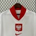 2024 Poland Home Red White Jersey Kit short sleeve-444081
