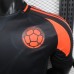 2024 Colombia Away Black Orange Jersey Kit short sleeve (Player Version)-4046437
