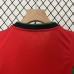 2024 Kids Portugal Home Kids Red Jersey Kit short sleeve (Shirt + Short + Socks)-1726836