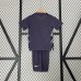 2024 Kids England Away Kids Purple Jersey Kit short sleeve (Shirt + Short + Socks)-6878641