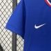 2024 France Home Blue Women Jersey Kit short sleeve-809344