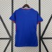2024 France Home Blue Women Jersey Kit short sleeve-809344