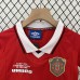 Retro 99/00 Kids Manchester United M-U Home Red White Kids Jersey Kit short sleeve (Shirt + Short)-8192081
