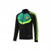24/25 Manchester United M-U Black Green Edition Classic Jacket Training Suit (Top+Pant)-8559963