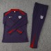 2024 England Wine Red Edition Classic Jacket Training Suit (Top+Pant)-2022291