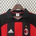 Retro 01/02 AC Milan Home Black Red Jersey Version Short Sleeve-1405121