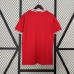 Retro 1982 England Away Red Jersey Version Short Sleeve-7451801