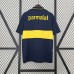 Retro 94/95 Boca Juniors Home Blue Yellow Jersey Version Short Sleeve-4683487