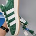 Dark Green Campus 00s Running Shoes-Green/White-3556147