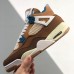 Air Jordan 4 Cacao Wow Retro Sneakers Brown Men’s/WMNS-3856118