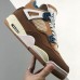 Air Jordan 4 Cacao Wow Retro Sneakers Brown Men’s/WMNS-3856118