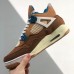 Air Jordan 4 Cacao Wow Retro Sneakers Brown Men’s/WMNS-3856118