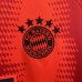 24/25 Bayern Munich Home Red Black Jersey Version Short Sleeve-7129441