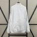 2024 Italy Trench Coat Reversible White Blue Windbreaker Long Sleeve-8655700