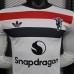 24/25 Manchester United M-U Second Away White Jersey Kit Long sleeve (Player Version)-6655509