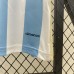 Retro 2014 Argentina Home White Blue Jersey Version Short Sleeve-6153182