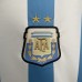 Retro 2014 Argentina Home White Blue Jersey Version Short Sleeve-6153182