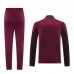 24/25 Bayern Munich Wine Red Edition Classic Jacket Training Suit (Top+Pant)-1485826