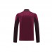 24/25 Bayern Munich Wine Red Edition Classic Jacket Training Suit (Top+Pant)-1485826