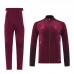 24/25 Bayern Munich Wine Red Edition Classic Jacket Training Suit (Top+Pant)-1485826