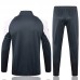 24/25 Real Madrid Gray Khkai Edition Classic Jacket Training Suit (Top+Pant)-8894615