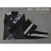 24/25 Real Madrid Black White Edition Classic Jacket Training Suit (Top+Pant)-9159073