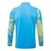 24/25 Real Madrid Blue Yellow Edition Classic Jacket Training Suit (Top+Pant)-409153