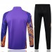 24/25 Real Madrid Purple Yellow Edition Classic Jacket Training Suit (Top+Pant)-785675