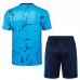 24/25 Chelsea Training Blue Jersey Kit short Sleeve (Shirt + Short)-1503105