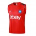24/25 Napoli Red Training jersey Kit Sleeveless Vest (Vest + Short)-626273