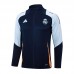 24/25 Real Madrid Navy Blue Edition Classic Jacket Training Suit (Top+Pant)-9385676