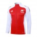 24/25 Arsenal Red White Edition Classic Jacket Training Suit (Top+Pant)-7492396